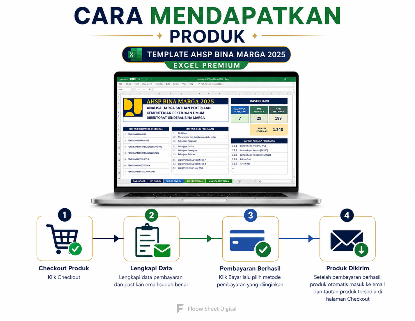 Template AHSP Bina Marga 2025 Excel Premium | Analisa Harga Satuan Pekerjaan, Estimasi Biaya & RAB Otomatis